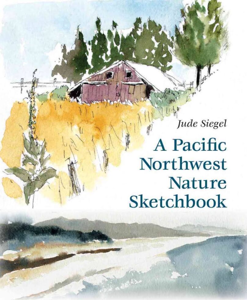 Book cover of Pacific Northwest Nature Sketchbook