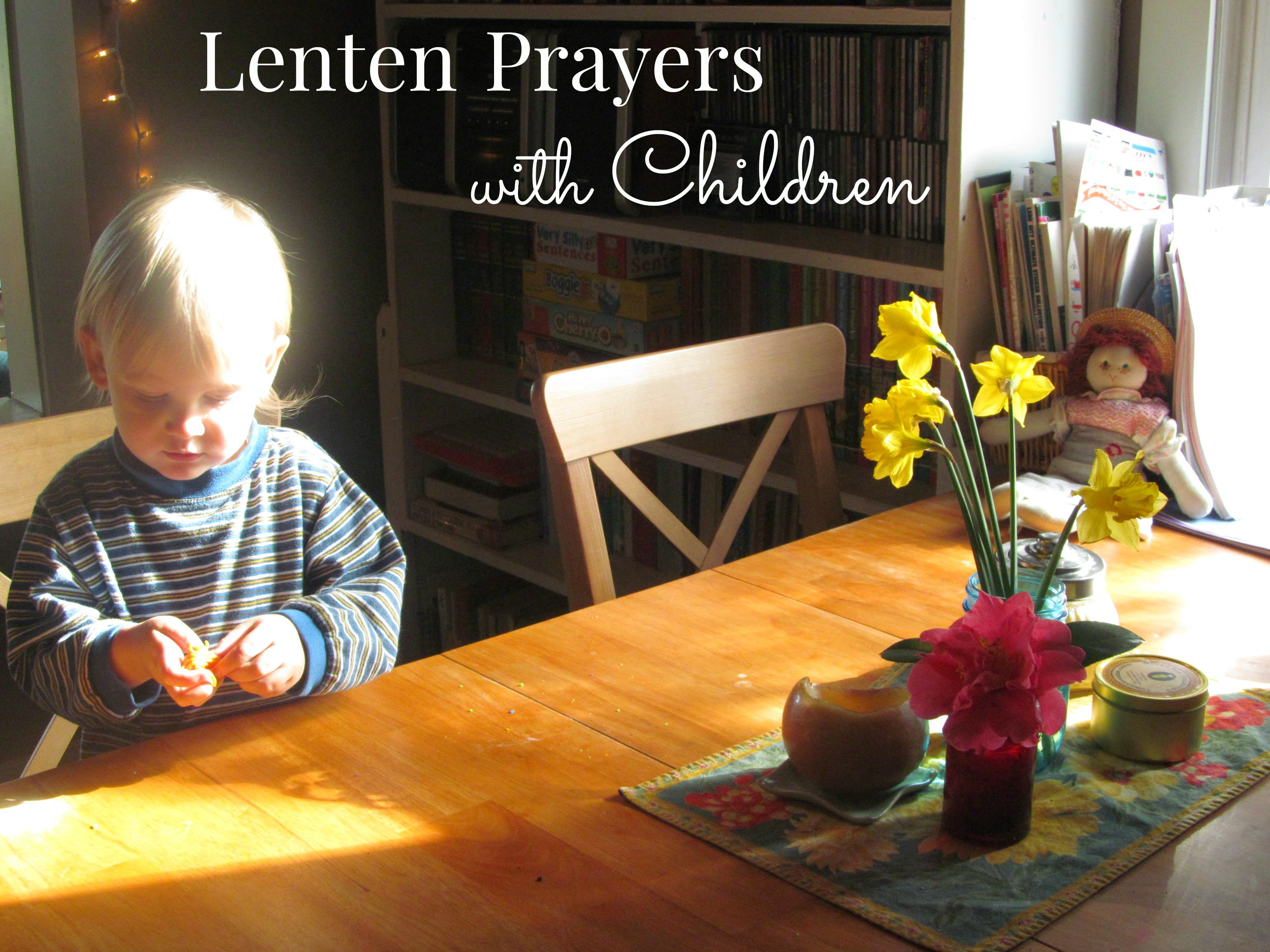 Lenten Prayers with Children